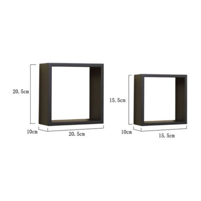 Hot Selling Promotional Square Cube Wall Shelf